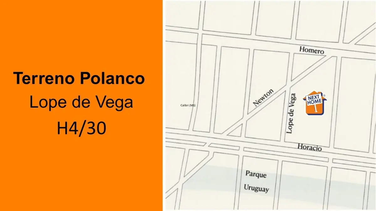 Terreno en Venta en Polanco IV Sección, Miguel Hidalgo, Ciudad de México
